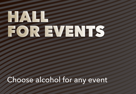 Hall for events 