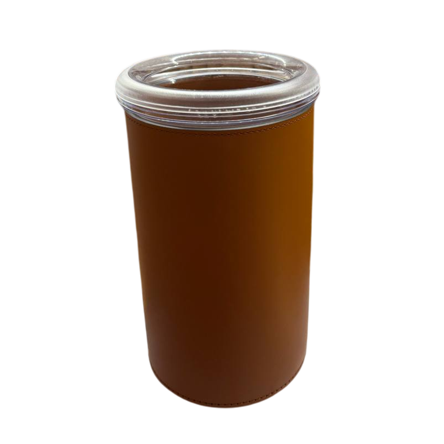 GIOBAGNARA Stelvio Bottle Cooler Cognac color