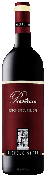 Michele Satta Piastraia Bolgheri Superiore DOC 2017