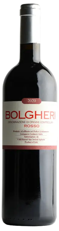 Bolgheri Rosso DOC by Grattamacco 2020