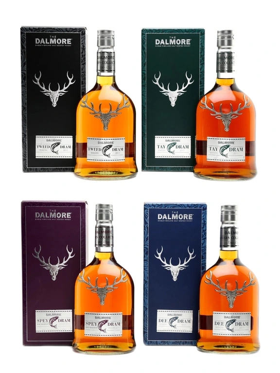 Dalmore Rivers Collection Set of 4