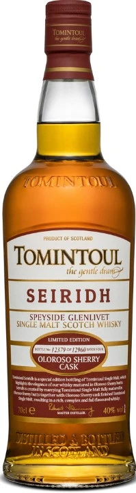 Tomintoul Seiridh Oloroso 70cl