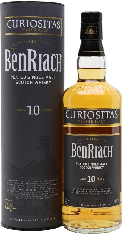 Benriach 10 YO Curiositas 70cl