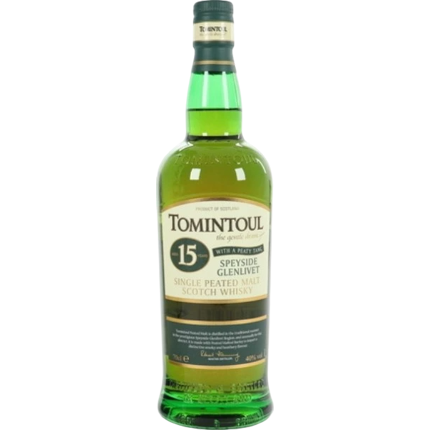 Tomintoul 15Y.O. Peaty Tang 70cl