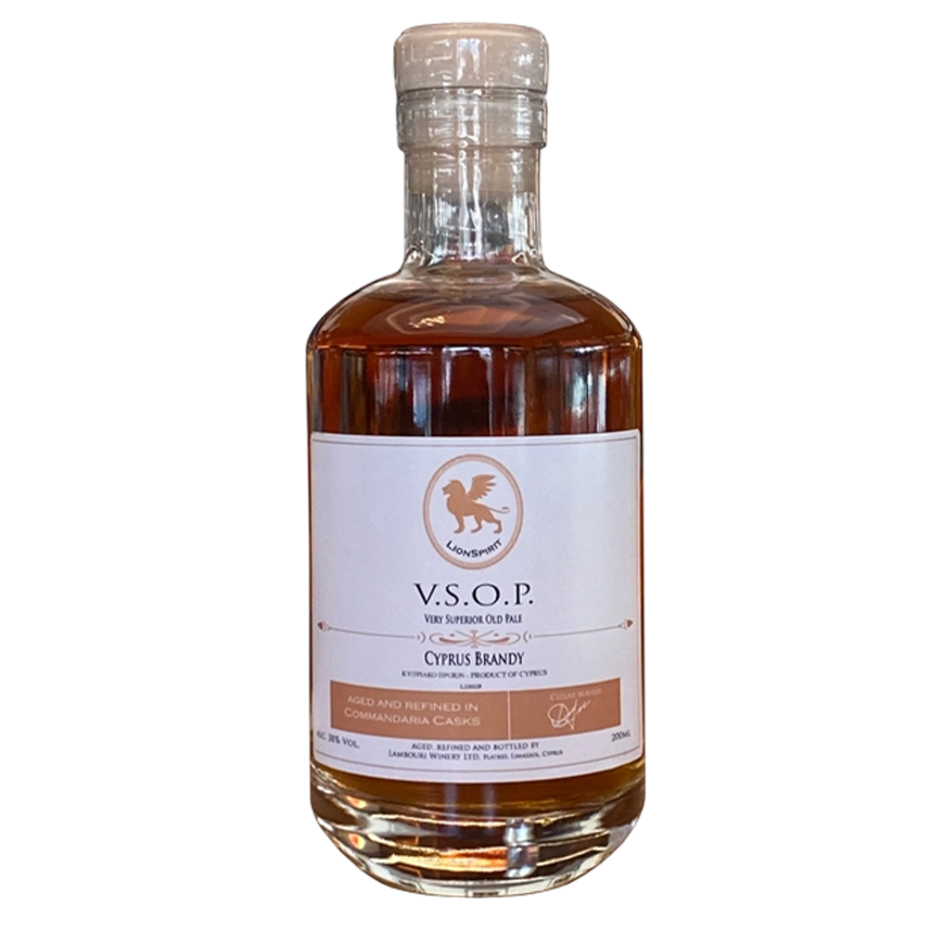 LionSpirit V.S.O.P Cyprus Brandy 20cl