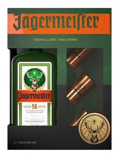 Jagermeister Gift Pack 100cl