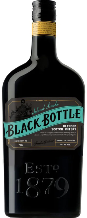 Gordon Graham's Black Bottle Island Smoke 70 cl
