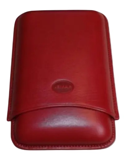 Jemar Leather Case Red