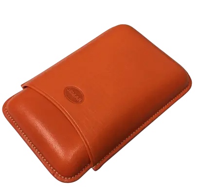 Jemar Leather Case Orange
