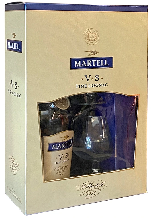 Martell VS Cognac 70cl Gift Box