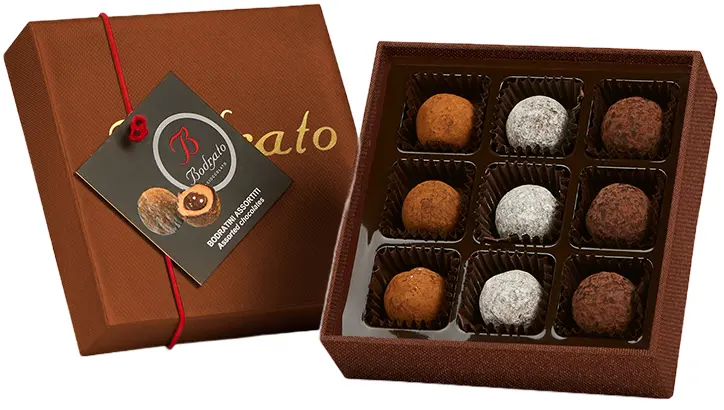 Bodrato Scatola In Tessuto 9 Bodratini Assortiti 80g
