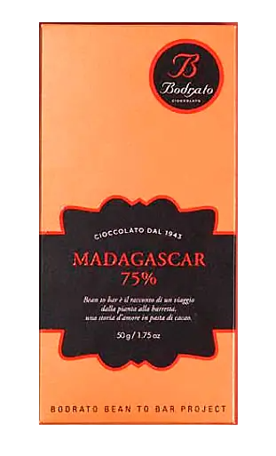 Bodrato Tavoletta Fondente 75% Madagascar 50g