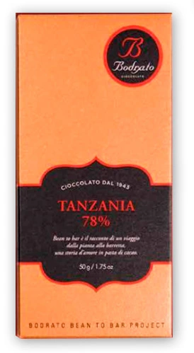 Bodrato Tavoletta Fondente 78% Tanzania 50g