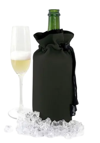 Pulltex Cooler Bag Black Champagne & Wine