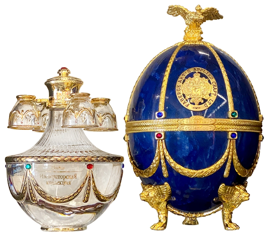 Imperial Collection Faberge Egg Styled Case 70cl