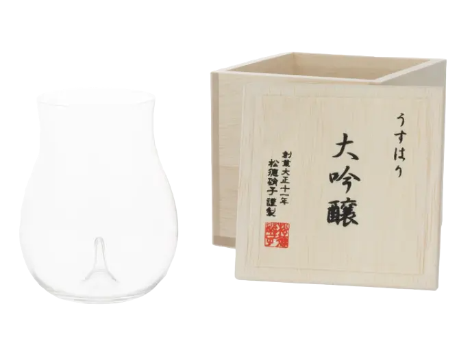 Shotoku Glass Usuhari Daiginjo in Box