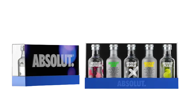 Absolut Vodka Miniature Pack 5x5cl