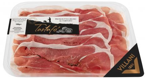 Villani Prosciutto Crudo al Tartufo Sliced 100gr