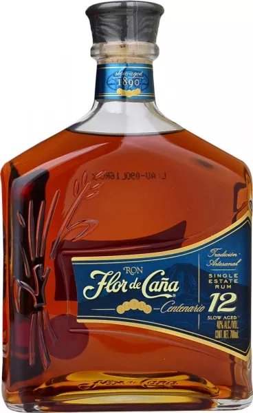 Flor De Cana Centenario 12 Y.O 70 CL