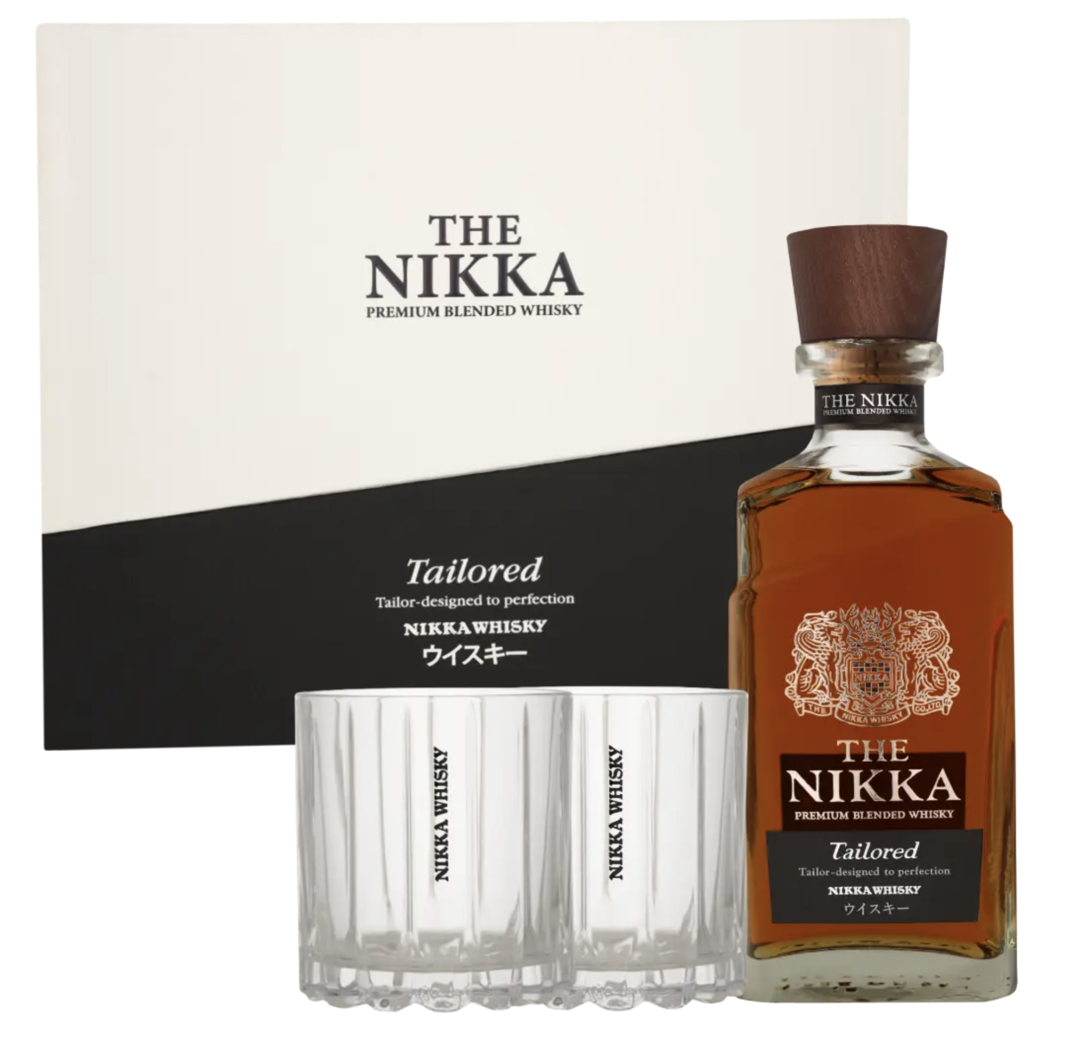Nikka Tailored With Glasses 70cl