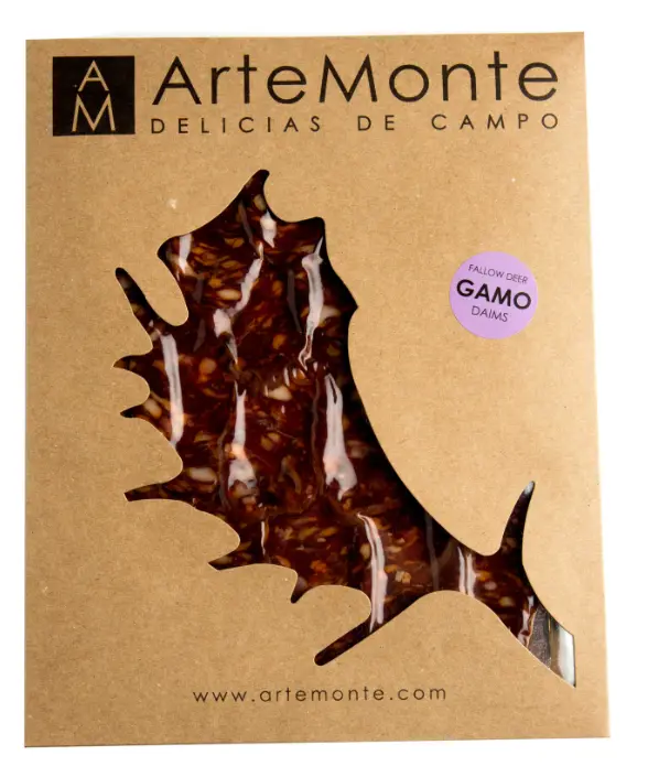 Arte Monte Fallow Deer Chorizo Sliced 80g