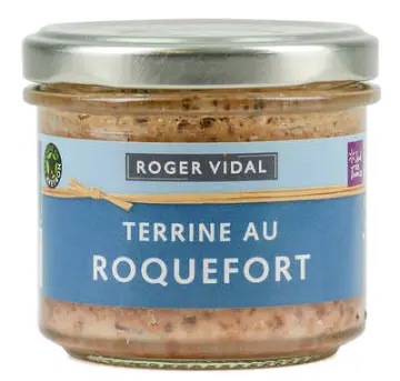 Roger Vidal Terrine au Roquefort 90g