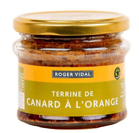Roger Vidal Terrine de Canard a L'Orange 180g