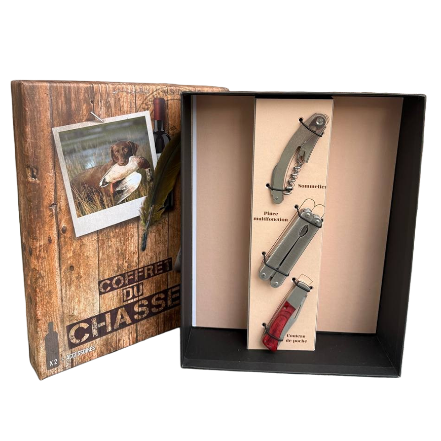 ClassWine Hunter Box with 3 Accessories