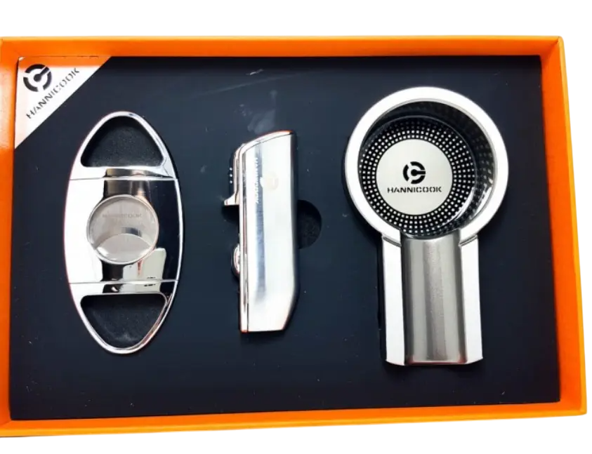 CA Hannicook Metal Ciga Set Black-02-B