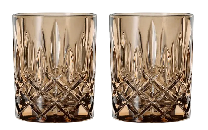 Nachtmann Noblesse Whisky Tumbler - Tabacco Set of 2