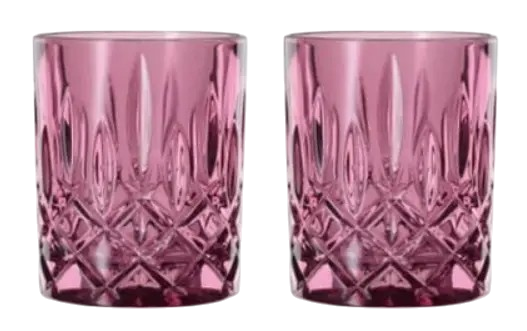 Nachtmann Noblesse Whisky Tumbler - Berry Set of 2