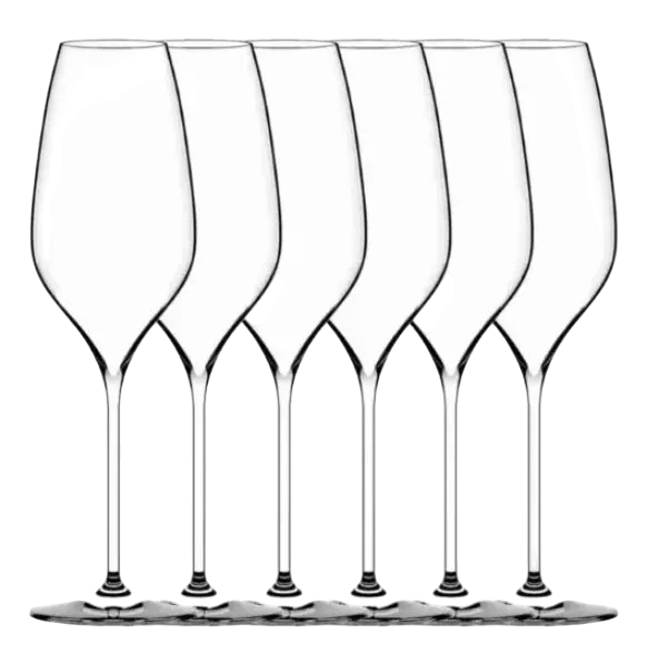Italesse Optimum by Richard Juhlin Champagne Flute Glasses Set of 6