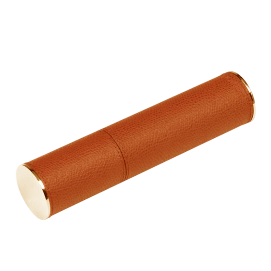 GIOBAGNARA Winston Cigar Holder Printed Golf Orange