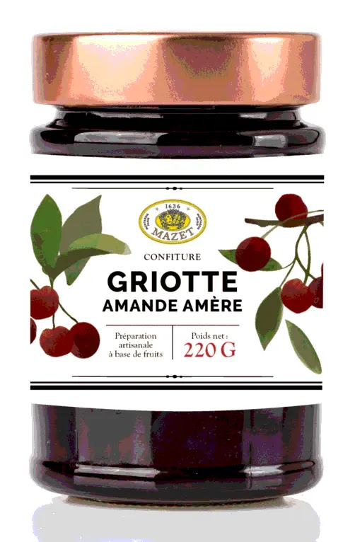 Confiture Griottes Amande Amere