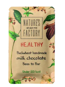 BUCKWHEAT chocolate for children "Milk" 20g