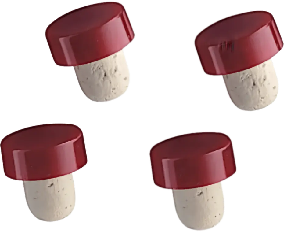 Natural Cork Stoppers Carded 2 pcs
