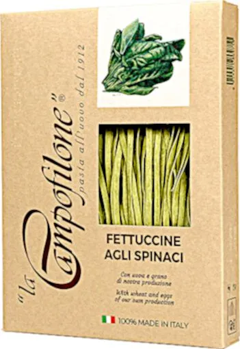 Pasta Speciale Spinach Fettuccine