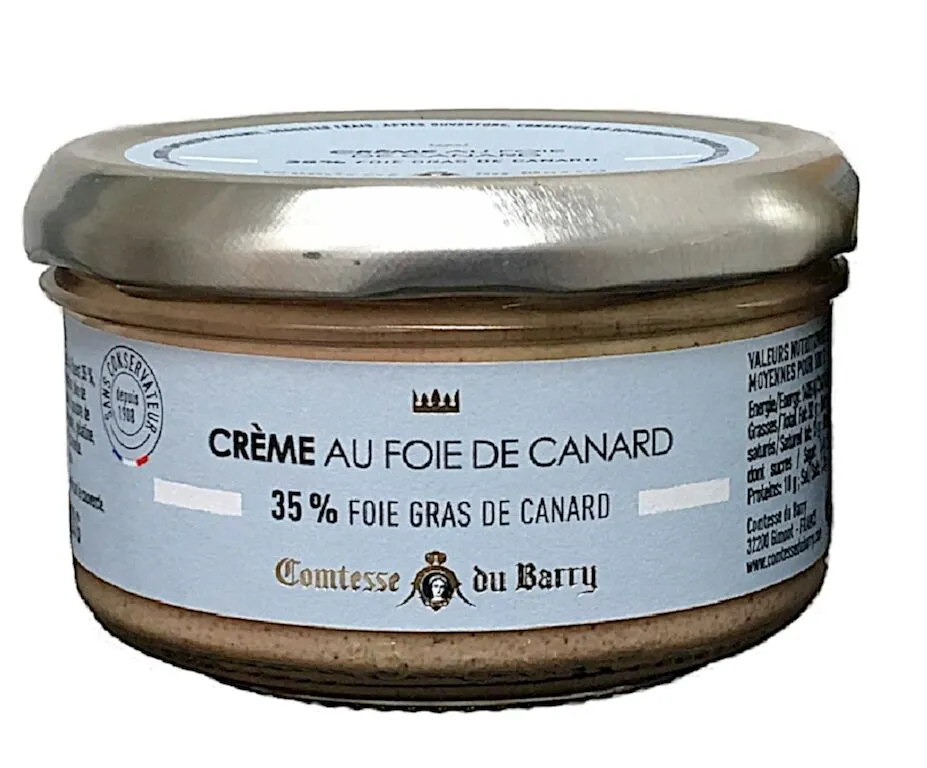 Comtesse du Barry Creme Foie Gras Canard 120g