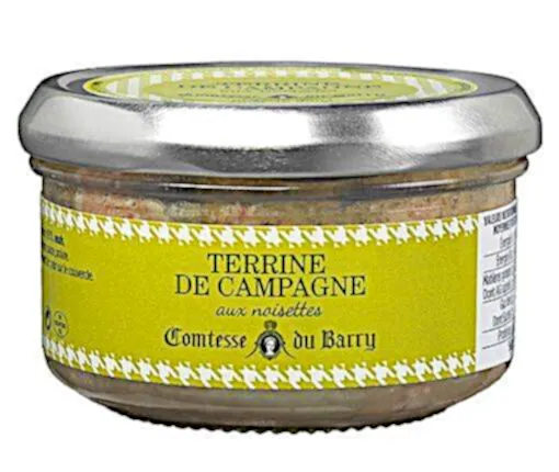 Terrine Campagne Noisettes 140gr CB