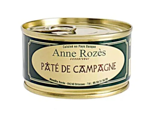 Pate De Campagne Anne Rozes130 g