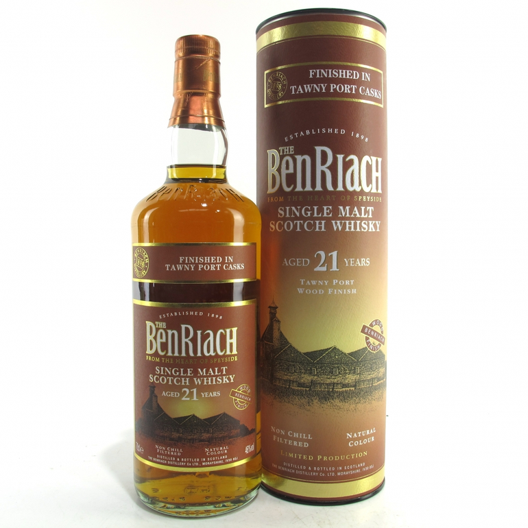 Benriach 21 YO Tawny Wood Finish 70cl