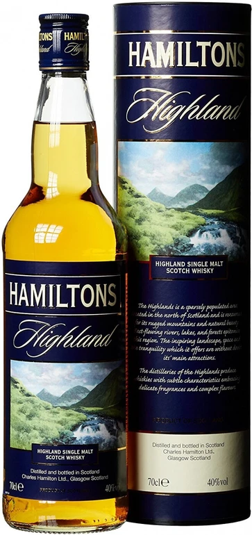 Hamiltons Highland Single Malt 70cl