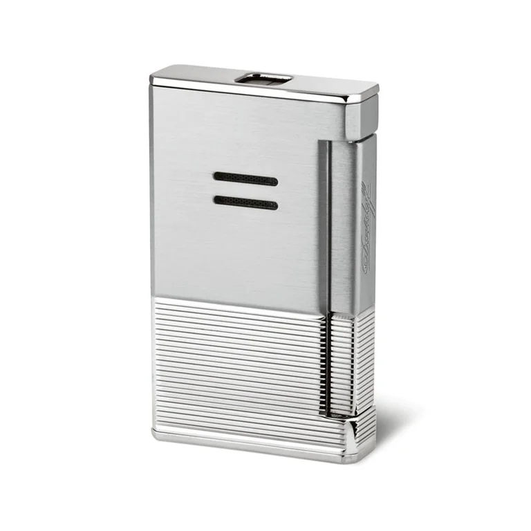 Davidoff Jetflame Lighter Lines Brushed Palladium