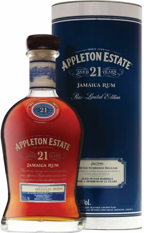Appleton Estate 21 Year Old Rum 70cl