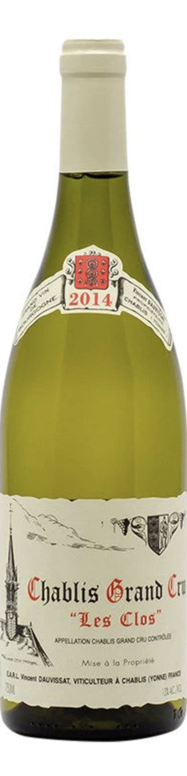 Vincent Dauvissat Chablis Grand Cru 'Les Clos' 2014