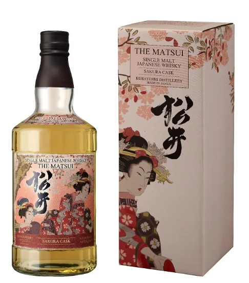 The Matsui Sakura Cask Single Malt Whisky 70cl