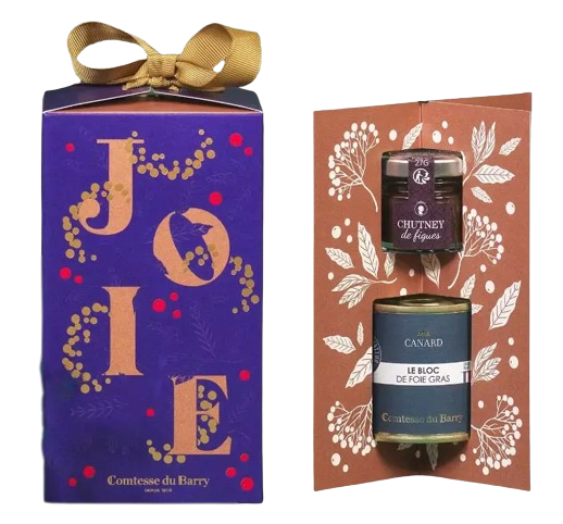 Comtesse du Barry Gift Coffret Joie Foie Gras 100g + Figue Chutney 27g
