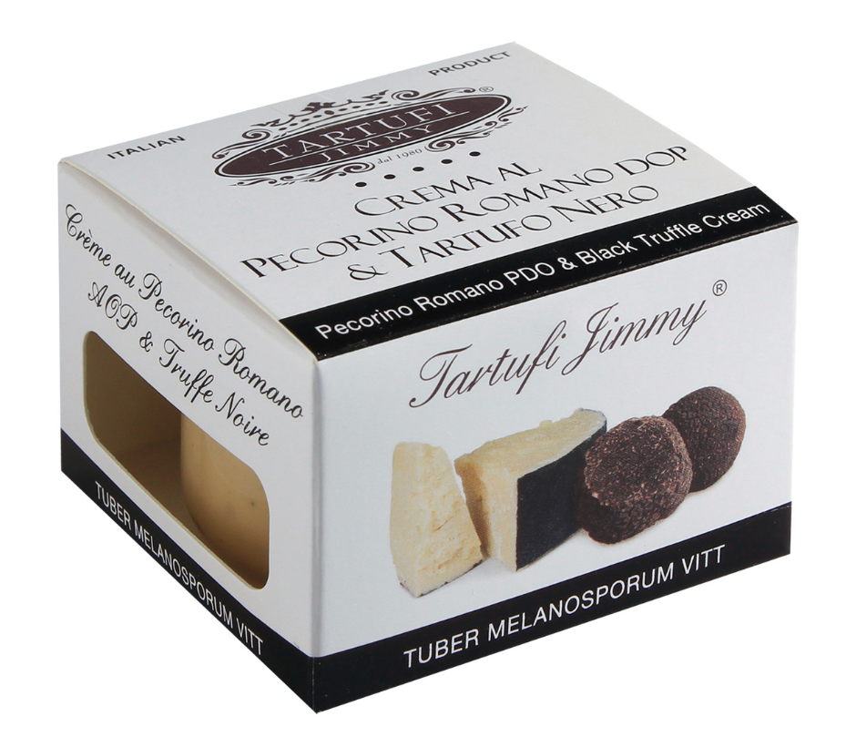 Jimmy Tartufi Crema Pecorino Romano & Tartufo Nero 90g