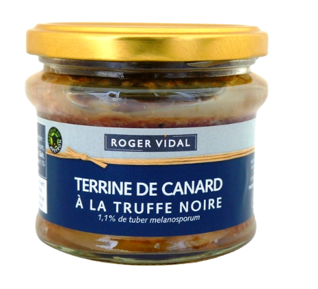 Roger Vidal Duck Terrine with Black Truffles 1,1% 180g