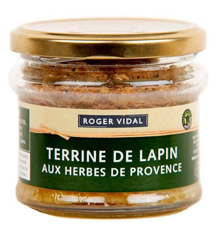 Roger Vidal Rabbit Terrine with Herbes de Provence 180g